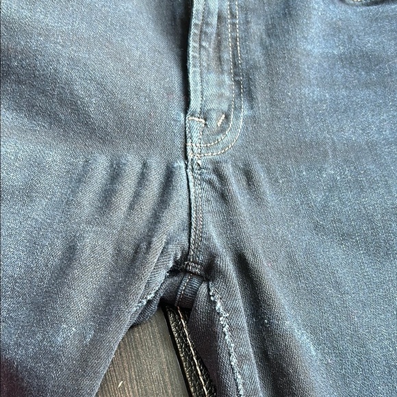 MOTHER Jean Stunner Zip Two Step Fray Last Call Dark Wash Sz 27 - Picture 16 of 16